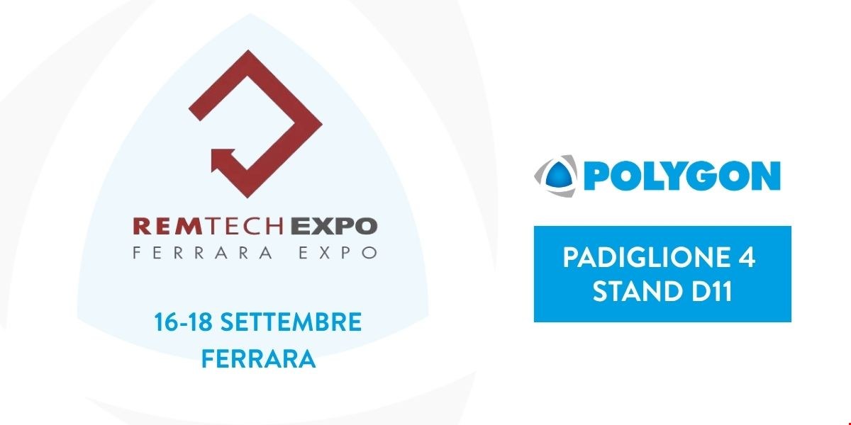 Polygon Italia a RemTech Expo 2026 dal 16 al 18 settembre