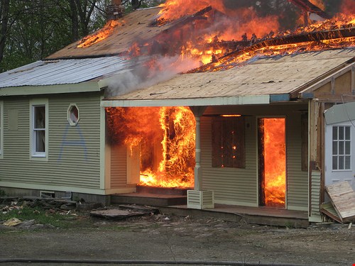 Fires Sweep Through Foreclosed Homes