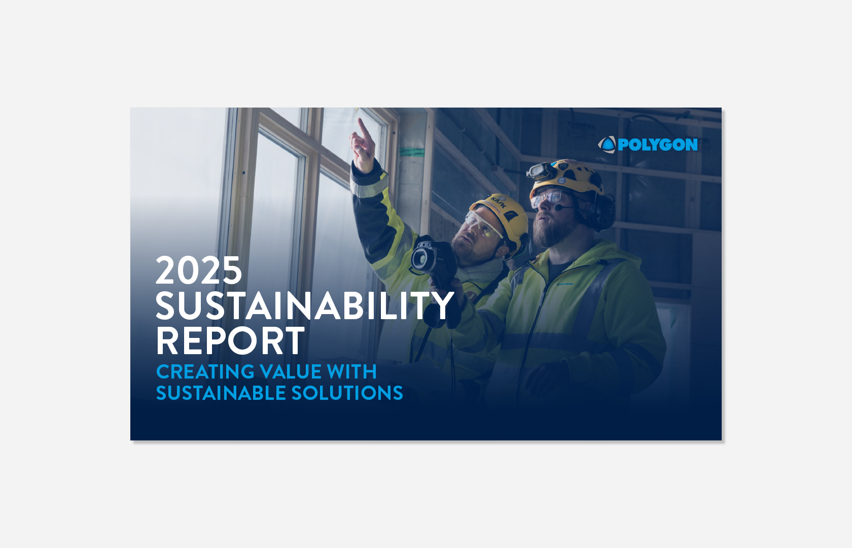 Cover of Polygons latest Sustainability Report 2025.