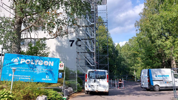 asiakas on tosi tyytyväinen polygonin toimintaan