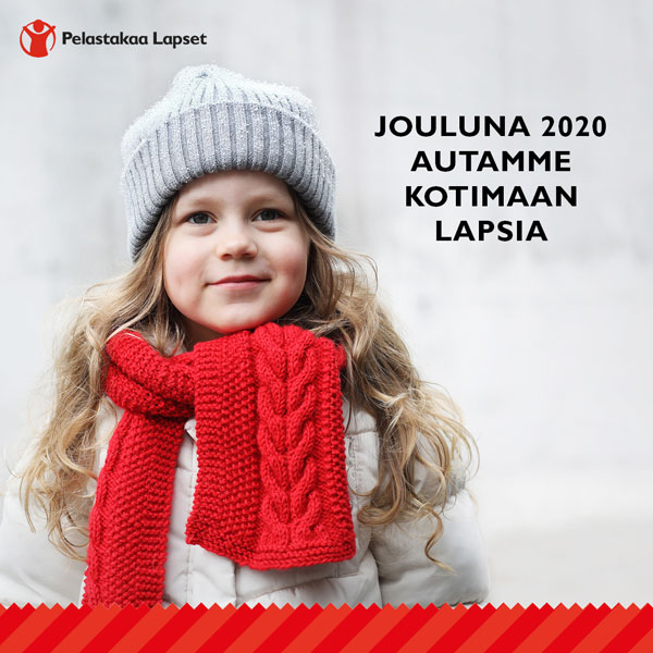 pelastakaa lapset joulukeräys 2020